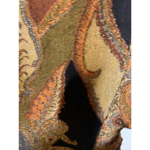 Gorgeous Rectangular Sparkle Scarf with Fringe Womens Accessory LS10 - Picture 4 of 5